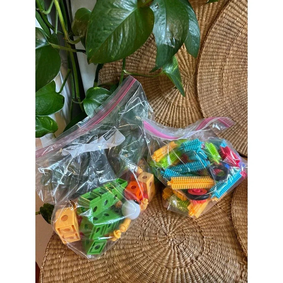 Two bags of Kid’s toy blocks - Picture 1 of 6